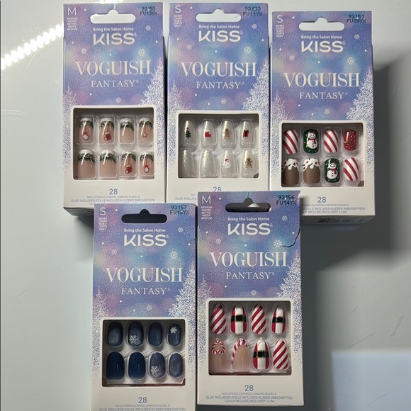 Kiss Other - 5 sets KISS Vogueish Fantasy Nail Set Collection